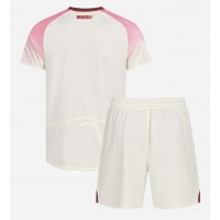 Camisa de Futebol Bayer Leverkusen Equipamento Secundário Infantil 2025-26 Manga Curta (+ Calças curtas)